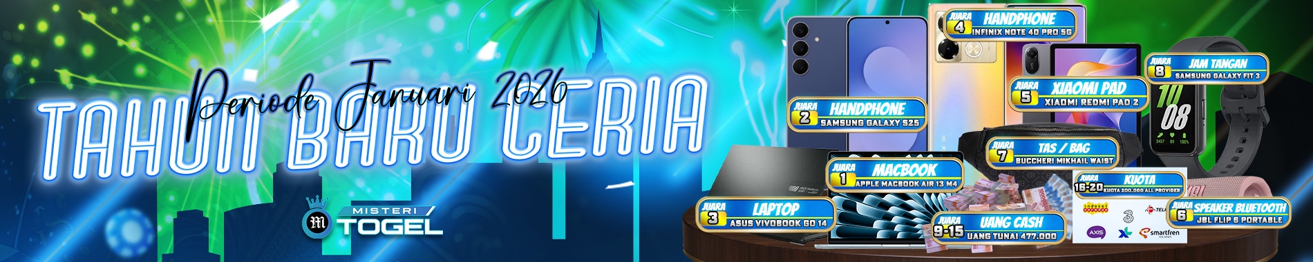 EVENT SPECIAL JANUARY MISTERITOGEL